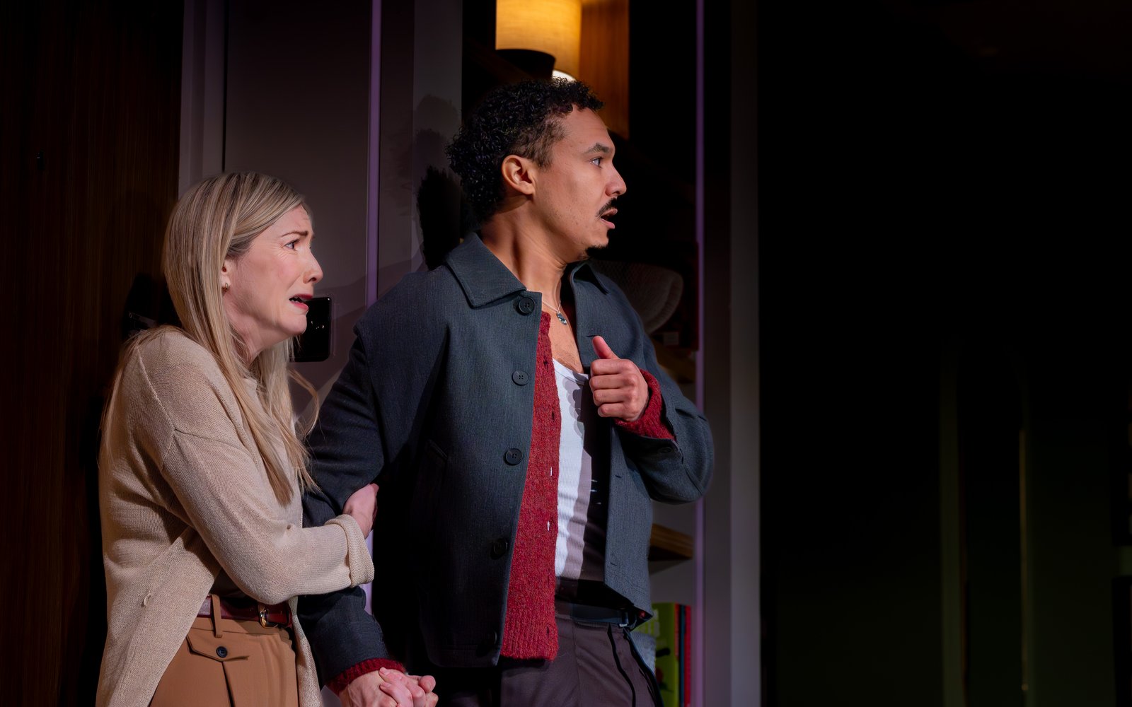 Lisa Faulkner and Andro In Single White Female