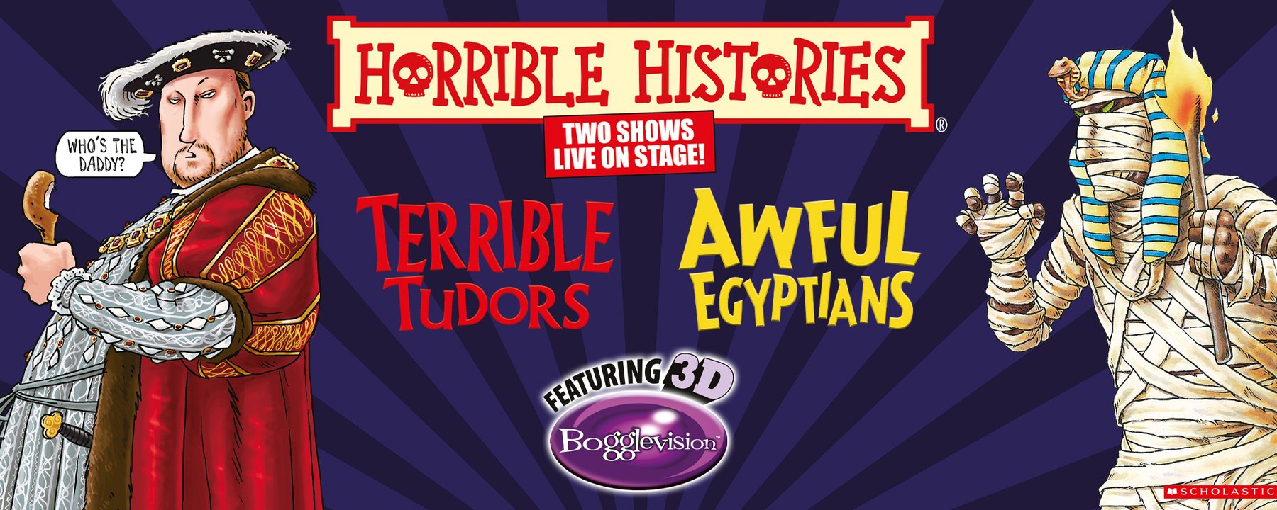 Horrible Histories Banner
