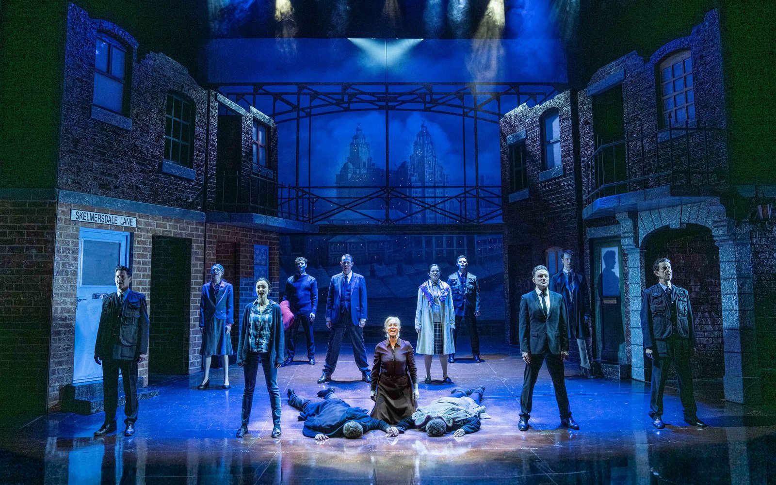 The 2026 Spring tour cast of Blood Brothers - Photo Credit Jack Merriman