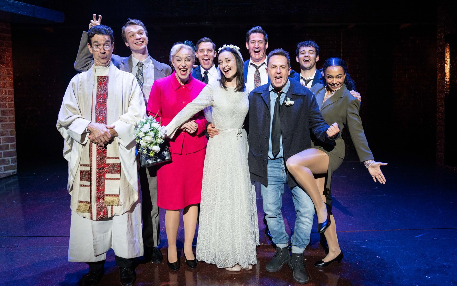 The 2026 Spring tour cast of Blood Brothers -  Photo Credit Jack Merriman