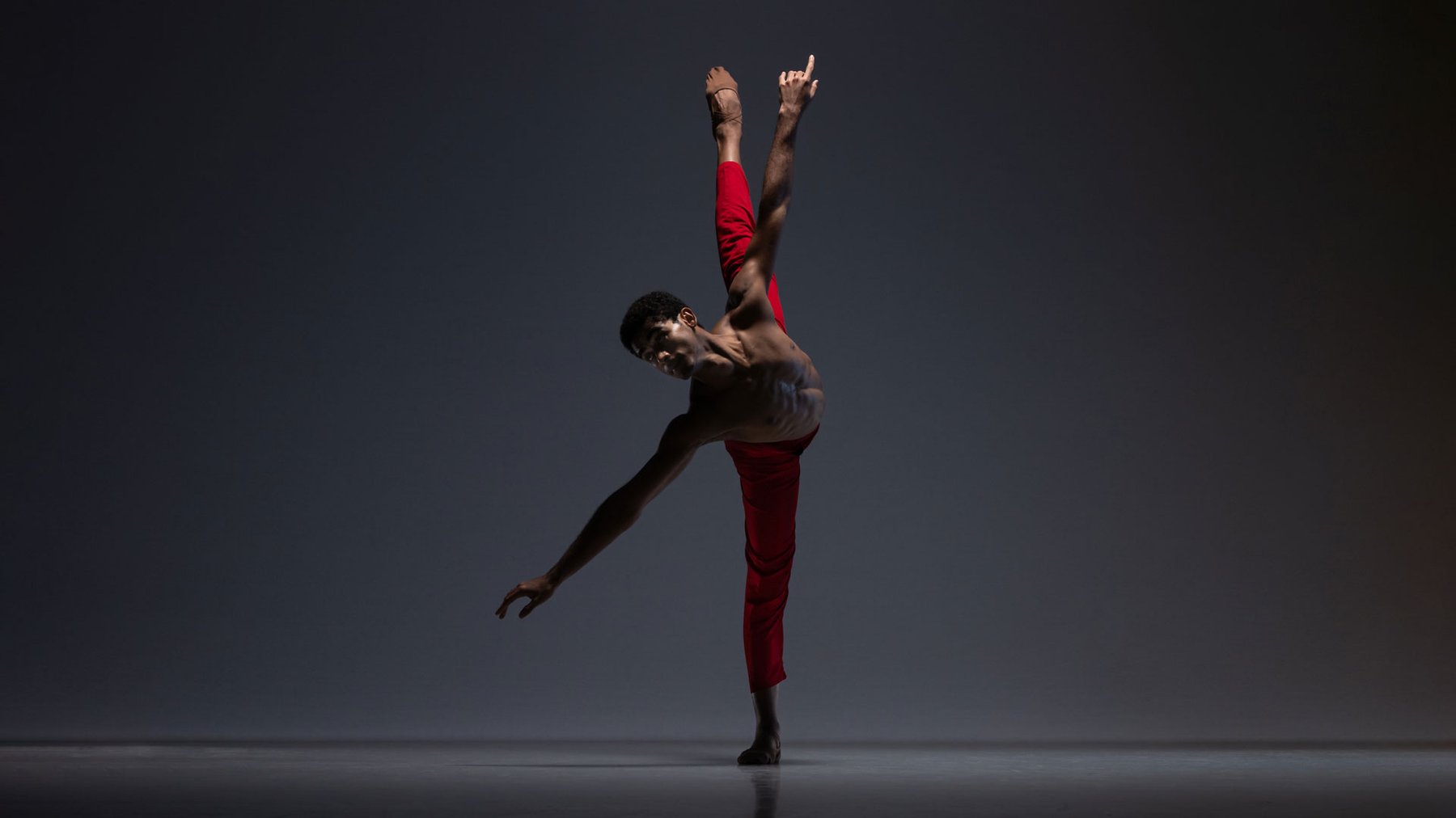 A ballet dancer